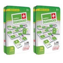Junior Learning® Addition Dominoes, 2 Sets