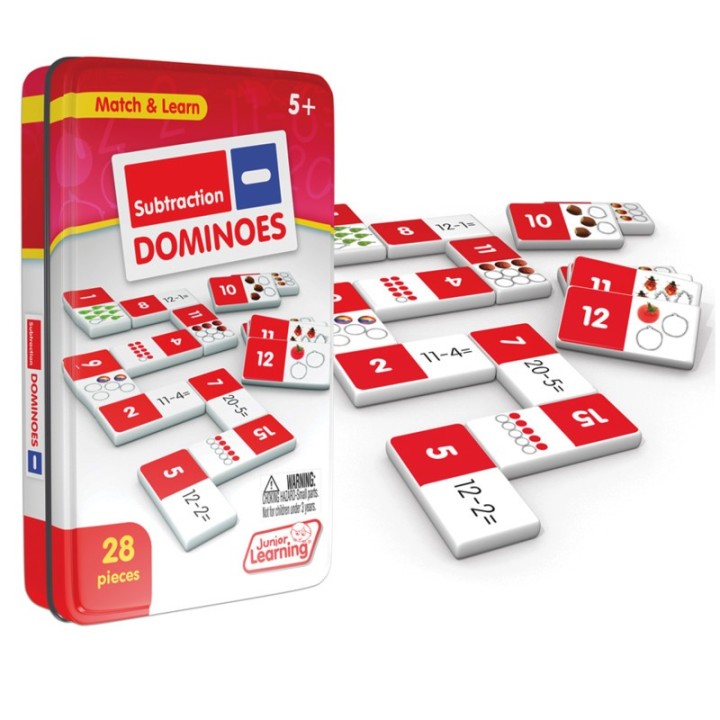 Junior Learning® Subtraction Dominoes
