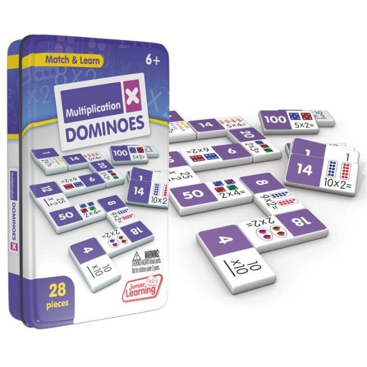 Junior Learning® Multiplication Dominoes