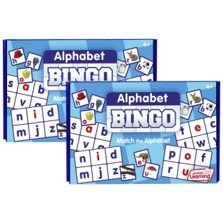 Junior Learning® Alphabet Bingo, Pack of 2