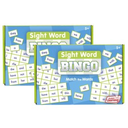 Junior Learning® Sight Word Bingo, Pack of 2
