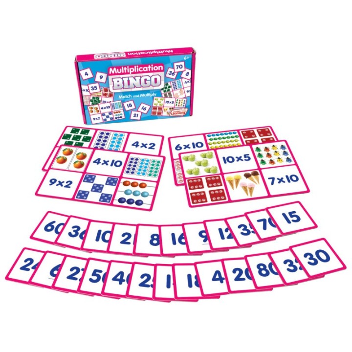 Junior Learning® Multiplication Bingo
