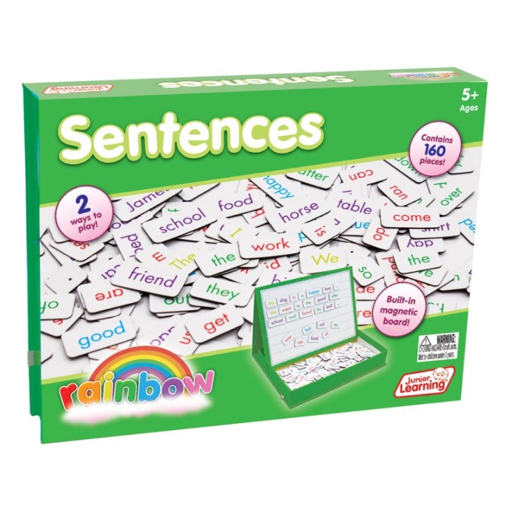 Junior Learning® Rainbow Sentences, 160 Pieces