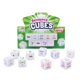 Junior Learning® Sentences Cubes, Set of 9