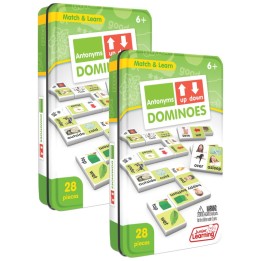 Junior Learning® Antonyms Match & Learn Dominoes, Pack of 2
