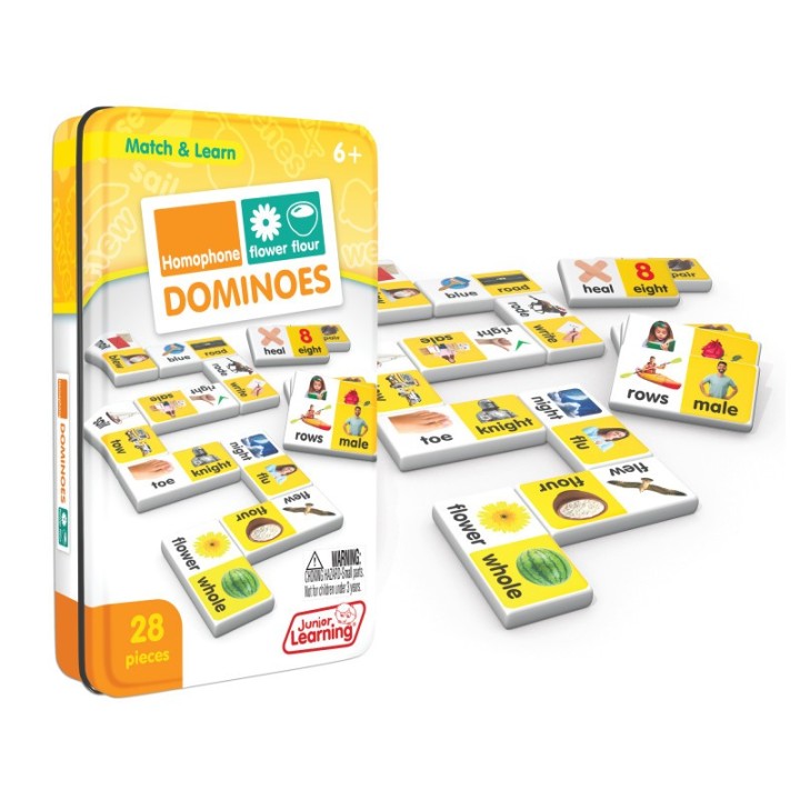 Junior Learning® Homophone Match & Learn Dominoes