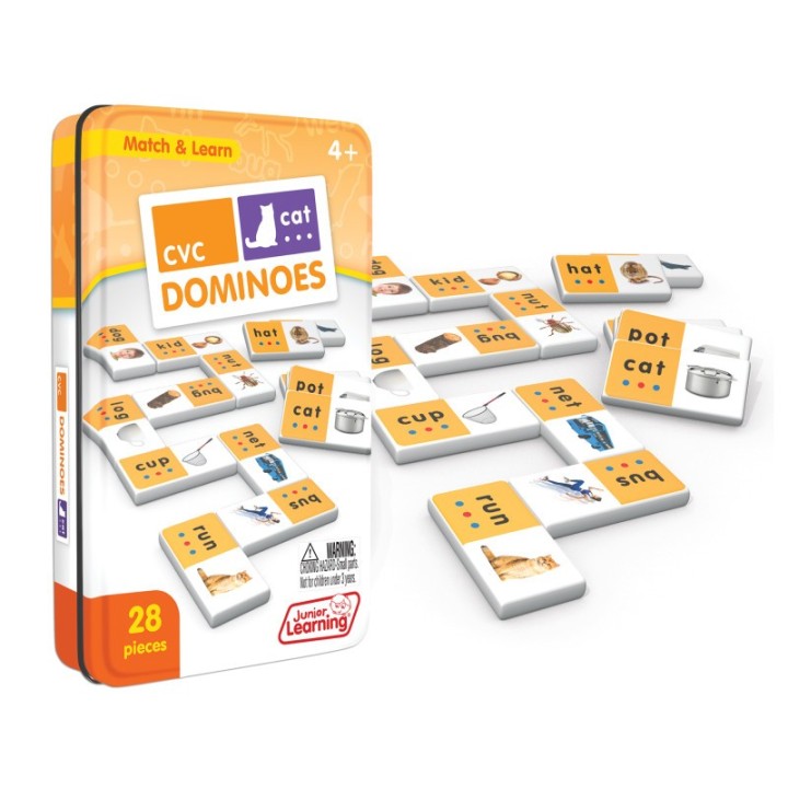 Junior Learning® CVC Match & Learn Dominoes