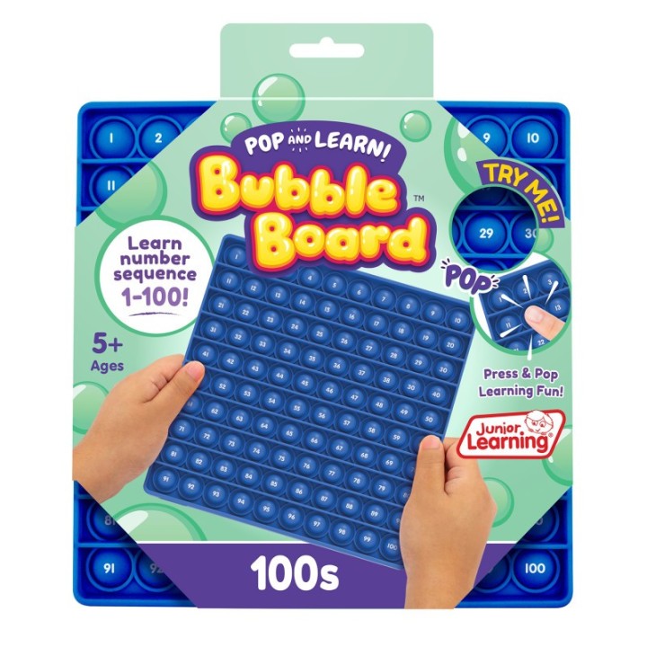 Junior Learning® 100s Pop and Learn™ Bubble Board