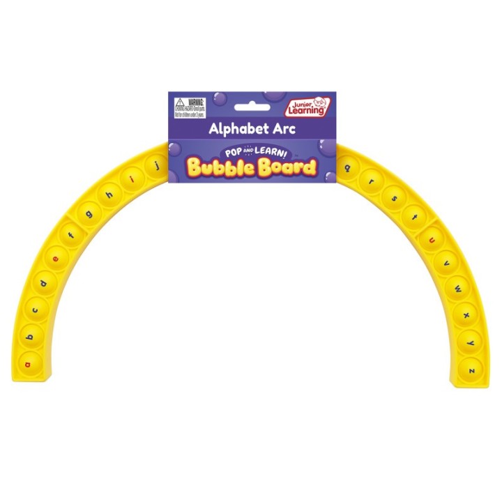 Junior Learning® Alphabet Arc Pop and Learn™ Bubble Board