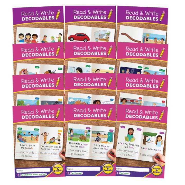 The Science of Reading Read & Write Decodables Set B