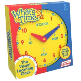 Junior Learning® What's the Time? Geared Clock