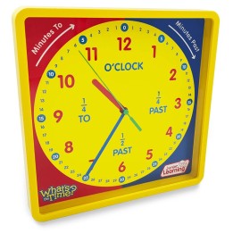 Junior Learning® What's the Time? Classroom Clock