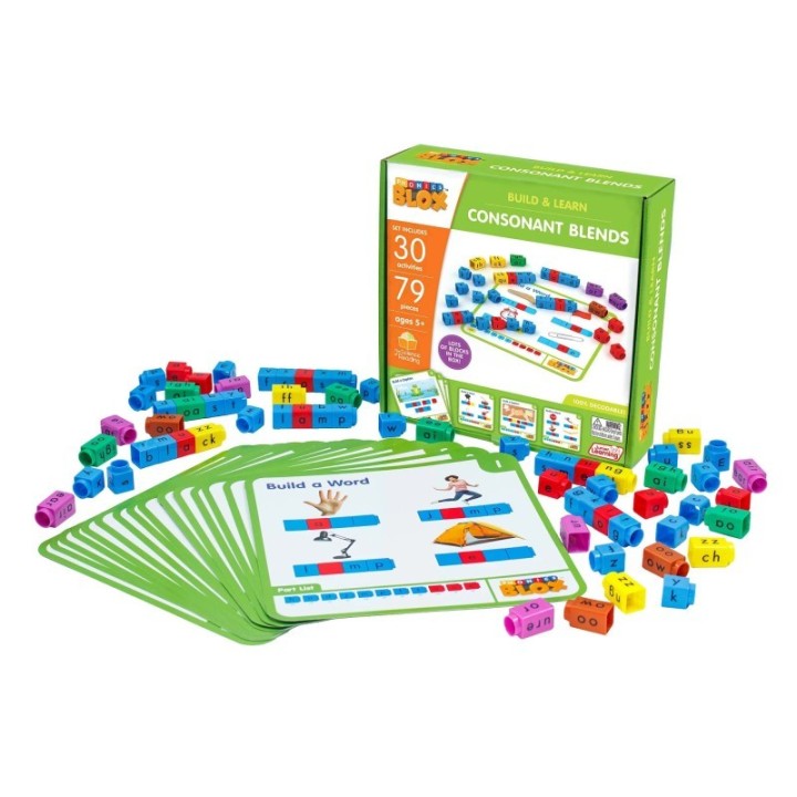 Junior Learning® Consonant Blends - Rainbow Phonics, Phase 4