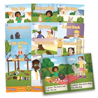 Beanstalk Books The Beanies Hi-Lo Diversity Decodables Phase 2 Set 2