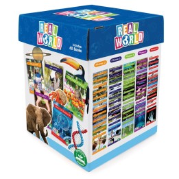 Beanstalk Books Decodable Readers, Real World Readers, 60 Books