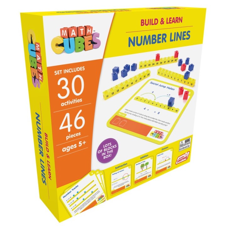 Junior Learning® Mathcubes - Number Lines
