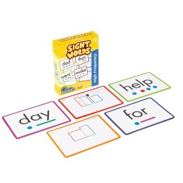 Junior Learning® Rainbow Phonics Sight Word Cards, High Freguency