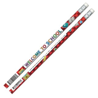 Moon Products Welcome to School! Pencils, Pack of 12