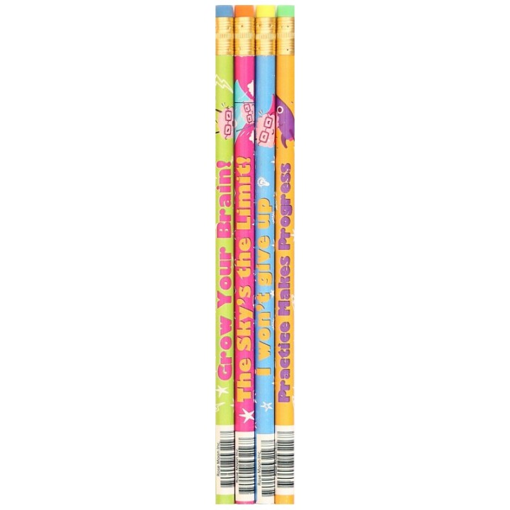Moon Products Growth Mindset Pencil Assortment, 144 Pencils