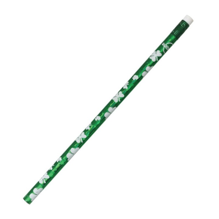 Moon Products Shamrock Glitz Pencils, 12 Per Pack, 12 Packs