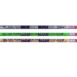 Moon Products Do Your Best on the Test Pencils, Pack of 12