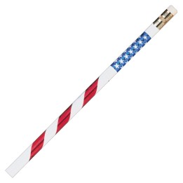 Moon Products Stars & Stripes Pencils, Pack of 12
