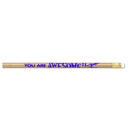 Moon Products Pencils You Are Awesome!, 12 Per Pack, 12 Packs