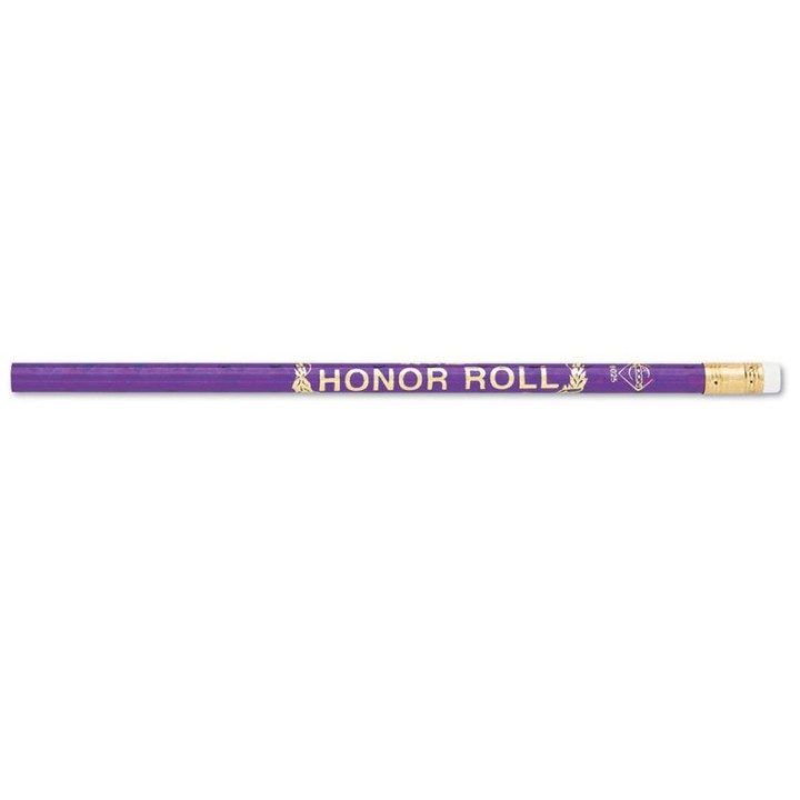 Moon Products Honor Roll Glitz Pencils, Pack of 12