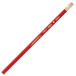 Moon Products Try Rex® Pencil, Regular with Eraser, Pack of 12
