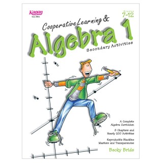 Kagan Publishing Cooperative Learning & Algebra Book, Grade 7-12