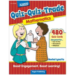Kagan Publishing Quiz-Quiz-Trade: Mathematics, Grades 3-6