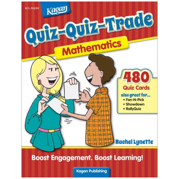 Kagan Publishing Quiz-Quiz-Trade: Mathematics, Grades 3-6