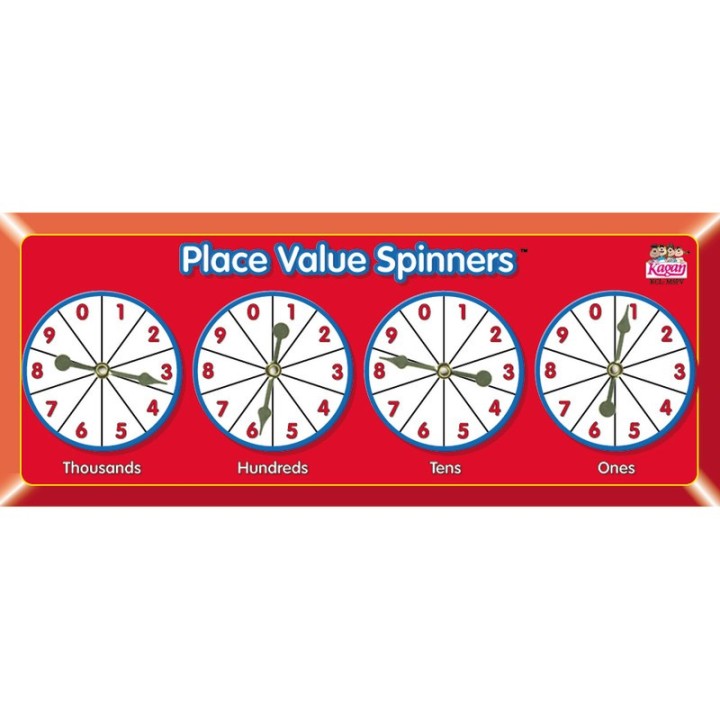 Kagan Publishing Place Value Spinners