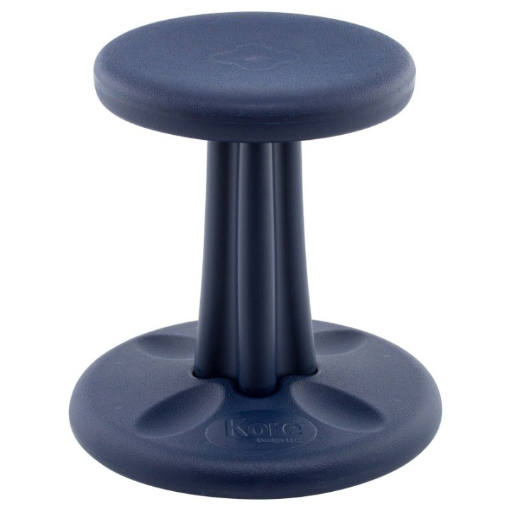 Kore Design Kids Wobble Chair 14", Dark Blue