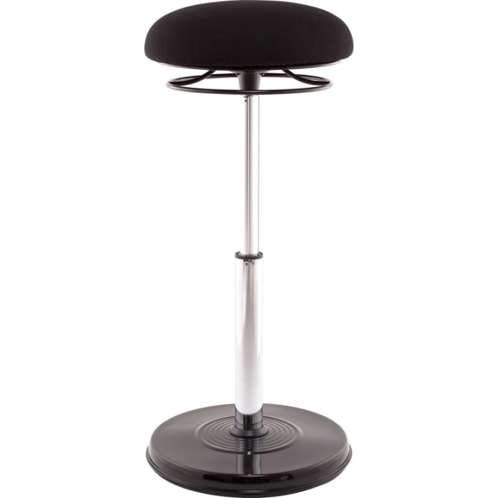 Kore Design Office PLUS Sit-Stand Adjustable Chair 21.5-32", Black