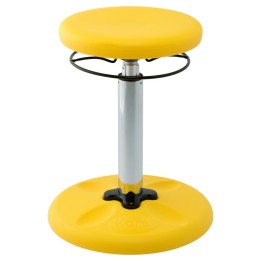 Kore Design Kids Adjustable Tall Wobble Chair 16.5-24", Yellow