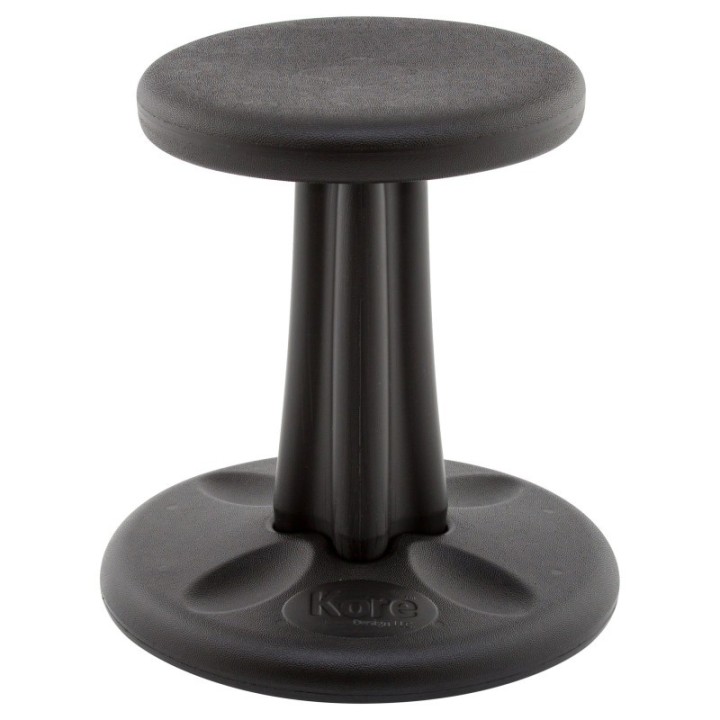 Kore Design Kids Wobble Chair 14", Black