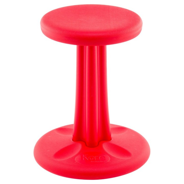 Kore Design Junior Wobble Chair 16", Red
