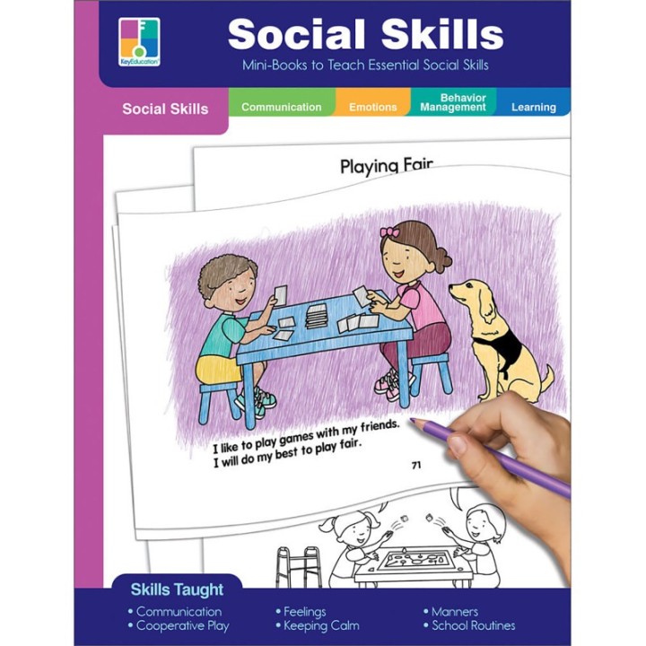 Key Education Publishing Social Skills Matter! Resource Book, Grade PK-2, Paperback