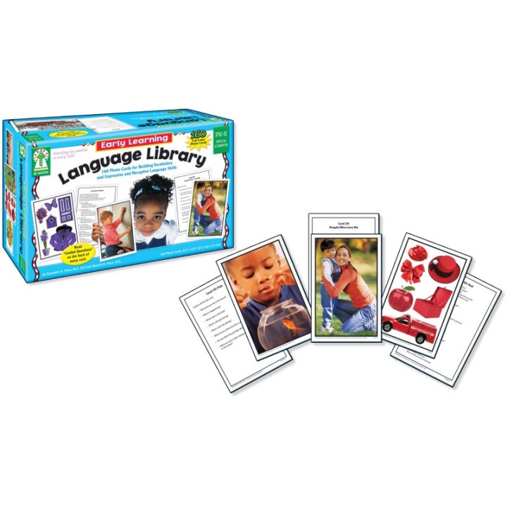 Key Education Publishing Early Learning Language Library Cards