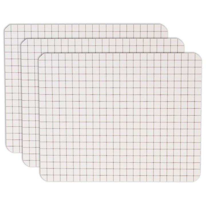 KleenSlate® Rectangular Adhesive Graph Replacement Sheets, 6 Per Pack, 3 Packs