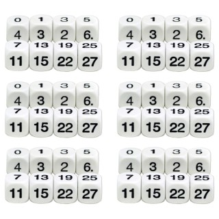 Koplow Games Math Numbers Dice, 6 Sets