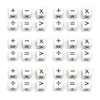 Koplow Games Operators Dice, 6 Per Set, 6 Sets