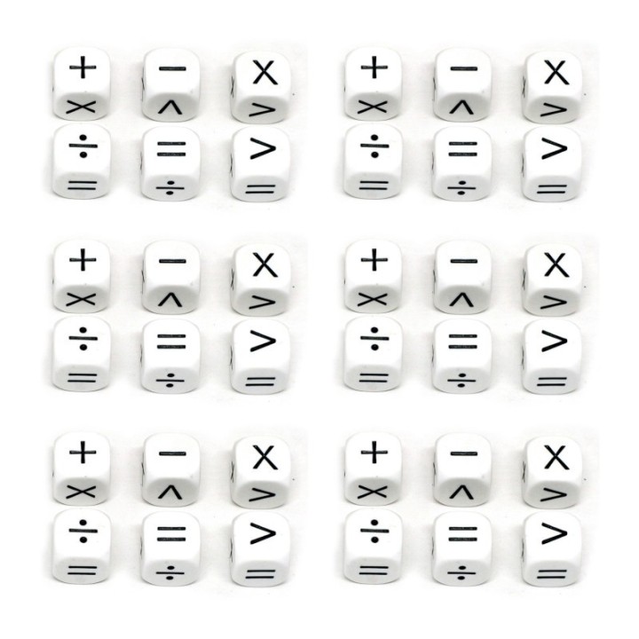 Koplow Games Operators Dice, 6 Per Set, 6 Sets