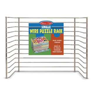 Melissa & Doug Wire Puzzle-Storage Rack