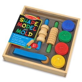 Melissa & Doug Created by Me! Shape, Model & Mold Modeling Dough Kit
