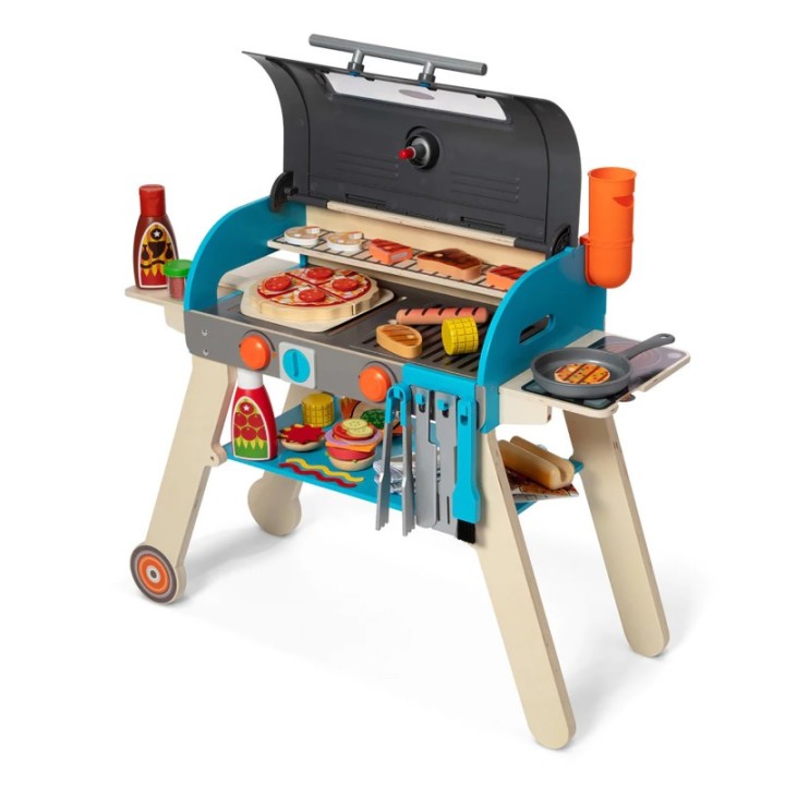 Melissa & Doug Deluxe Grill & Pizza Oven Playset