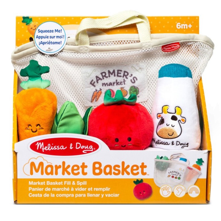 Melissa & Doug Market Basket Fill & Spill
