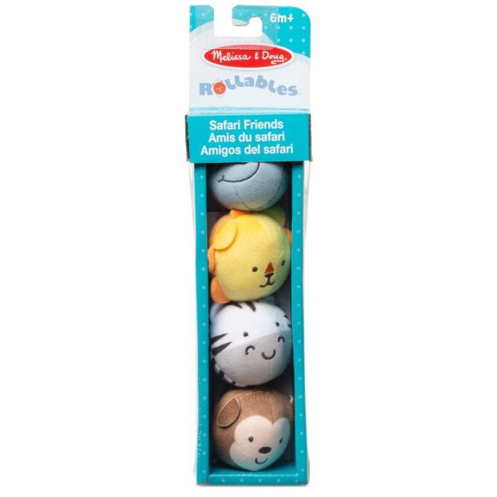 Melissa & Doug Rollables Safari Friends