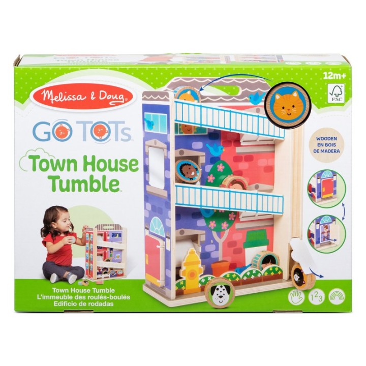 Melissa & Doug GO TOTs Town House Tumble